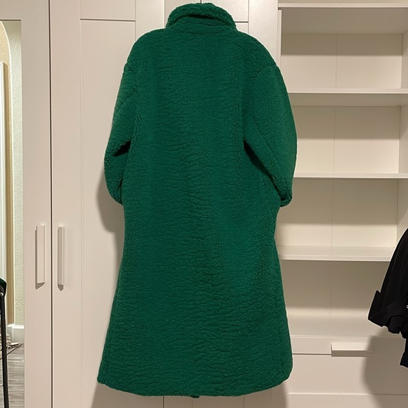 Brand new NA-KD green teddy coat - Picture 4 of 9